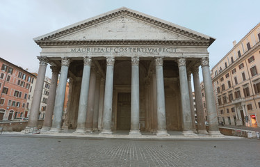 Obraz premium View of Pantheon basilica