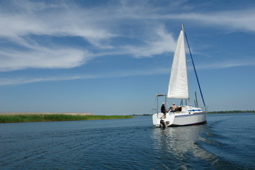 Fototapeta premium sailing 