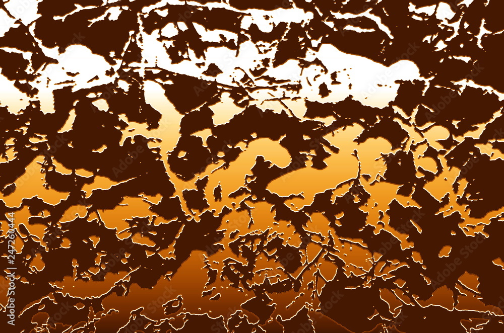 Poster abstract background with the image of different shapes.