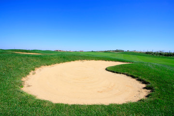 Obraz premium golf course landscape