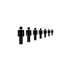 people, group, rank icon. Element of a group of people icon. Premium quality graphic design icon. Signs and symbols collection icon for websites, web design