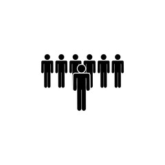 people, group, rank icon. Element of a group of people icon. Premium quality graphic design icon. Signs and symbols collection icon for websites, web design