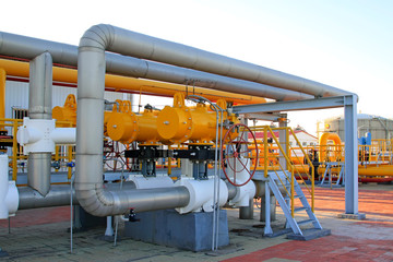 oil refinery equipment in jidong oilfield, caofeidian, hebei province, China