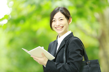 Fototapeta premium 女性社員イメージ