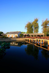 Fototapeta premium Chinese classical garden architecture