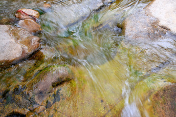 rocks and streams