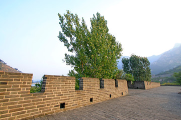 shabby Great Wall in China