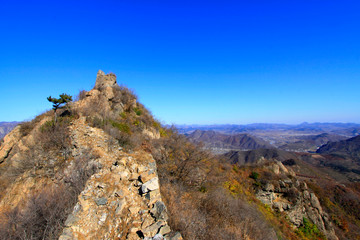 Great Wall of China architectural scenery