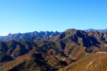 Great Wall of China architectural scenery
