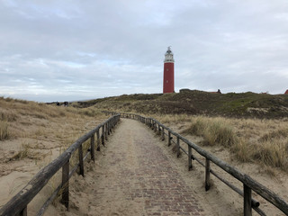 The lighthouse on Texel island