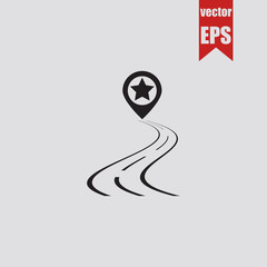 Pointer icon.Vector illustration.