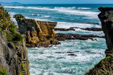 Pancake Rocks, Punakaiki, Nouvelle-Zélande