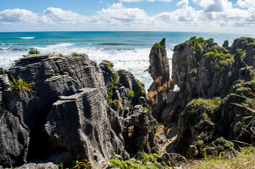 Pancake Rocks, Punakaiki, Nouvelle-Zélande