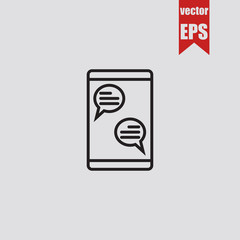 Smartphone icon.Vector illustration.
