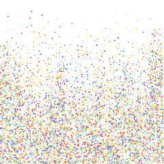 Festive confetti. Celebration stars. Colorful conf