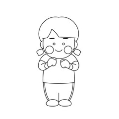 女性キャラクターボクササイズ