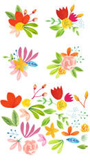 Fototapeta na wymiar floral illustration