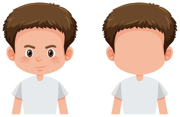 Set of bot character