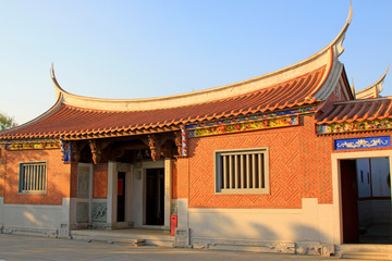 Fototapeta premium Chinese ancient architecture scenery