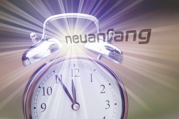 Ein Wecker und Aufruf zum Neuanfang
