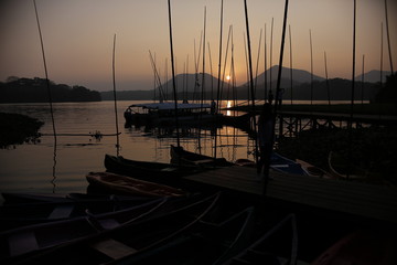 atardecer