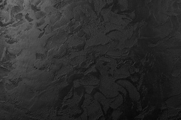 Fototapeta premium Black grunge stone texture. Dark black slate stone background. Abstract black slate granite background.