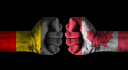 Belgium vs Canada