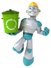 Robot - 3D Illustration