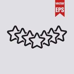 Stars icon.Vector illustration.