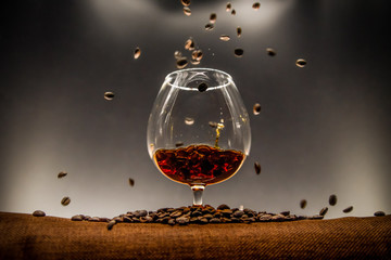 dropped coffee