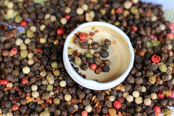 Spice mix of pepper white cover