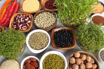 Healthy organic food.