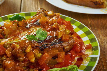 Italiano  Spicy Shoulder Pork Chops