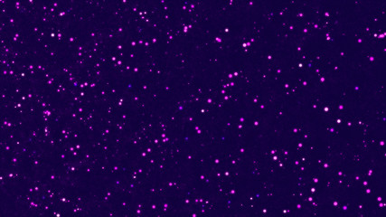 Fototapeta na wymiar Abstract violet background with many particles