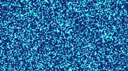 Abstract blue background with many particles
