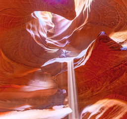 Antelope Canyon is a slot canyon in the American Southwest.