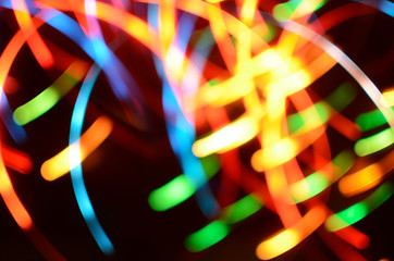 abstract background of lights