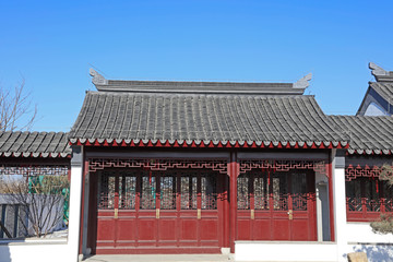 Fototapeta premium Chinese traditional style civil construction