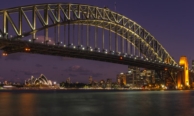 Fototapeta na wymiar Harbor Bridge Sydney