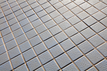 Square tile floor