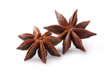 Anise star in closeup