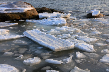 sea ice natural scenery