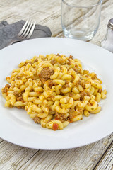 coquillettes à la bolognaise