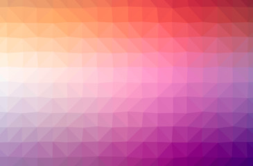 Illustration of abstract Purple horizontal low poly background. Beautiful polygon design pattern.