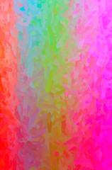 Abstract illustration of red Impressionist Impasto background