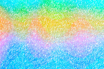 Abstract illustration of orange Low Coverage Color Pencil background