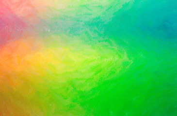 Abstract illustration of green Wax Crayon background