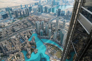 View on Dubai downtown, United Arab Emirates
