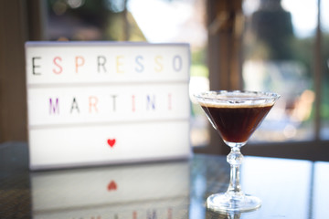 espresso martini cocktail