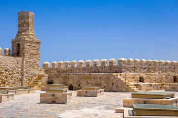 Fototapeta premium Venetian Fortress in Heraklion, Crete, Greece